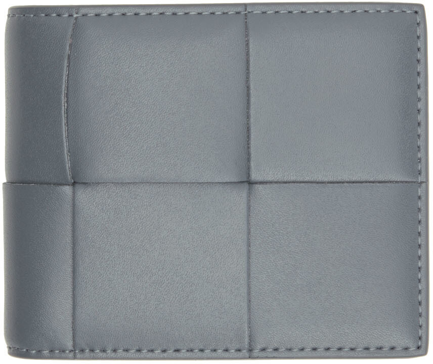 

Серый бумажник Intreccio Bifold Bottega Veneta