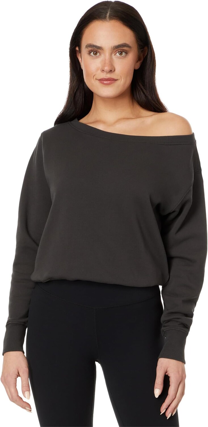 

Толстовка Vida Off Shoulder Spiritual Gangster, цвет Vintage Black