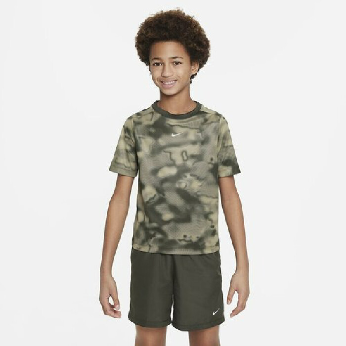 

Футболка Nike Dri-FIT Multi+, темно-зеленый