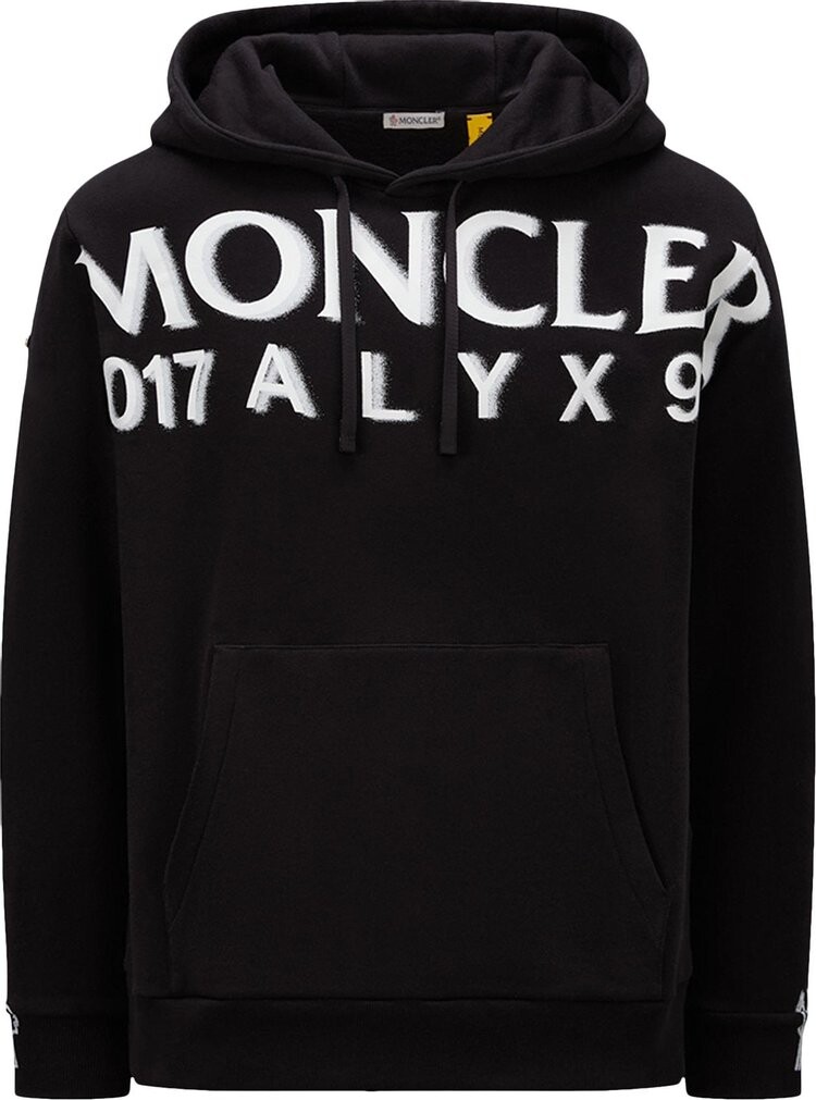 

Худи Moncler Genius x 1017 ALYX 9SM Logo Hoodie 'Black', черный