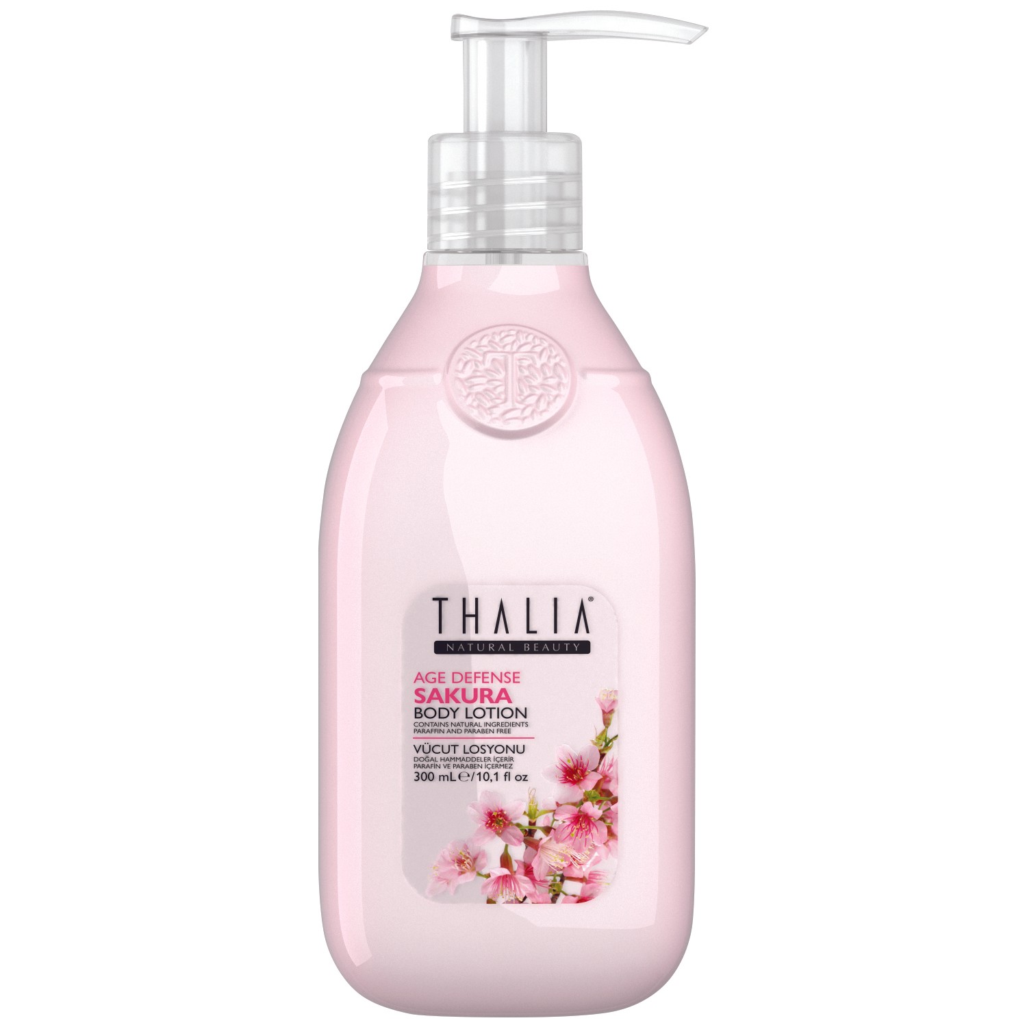 Лосьон для тела Thalia Sakura Age Defense, 300 мл антивозрастное мыло с ароматом сакуры thalia natural beauty age defense sakura soap
