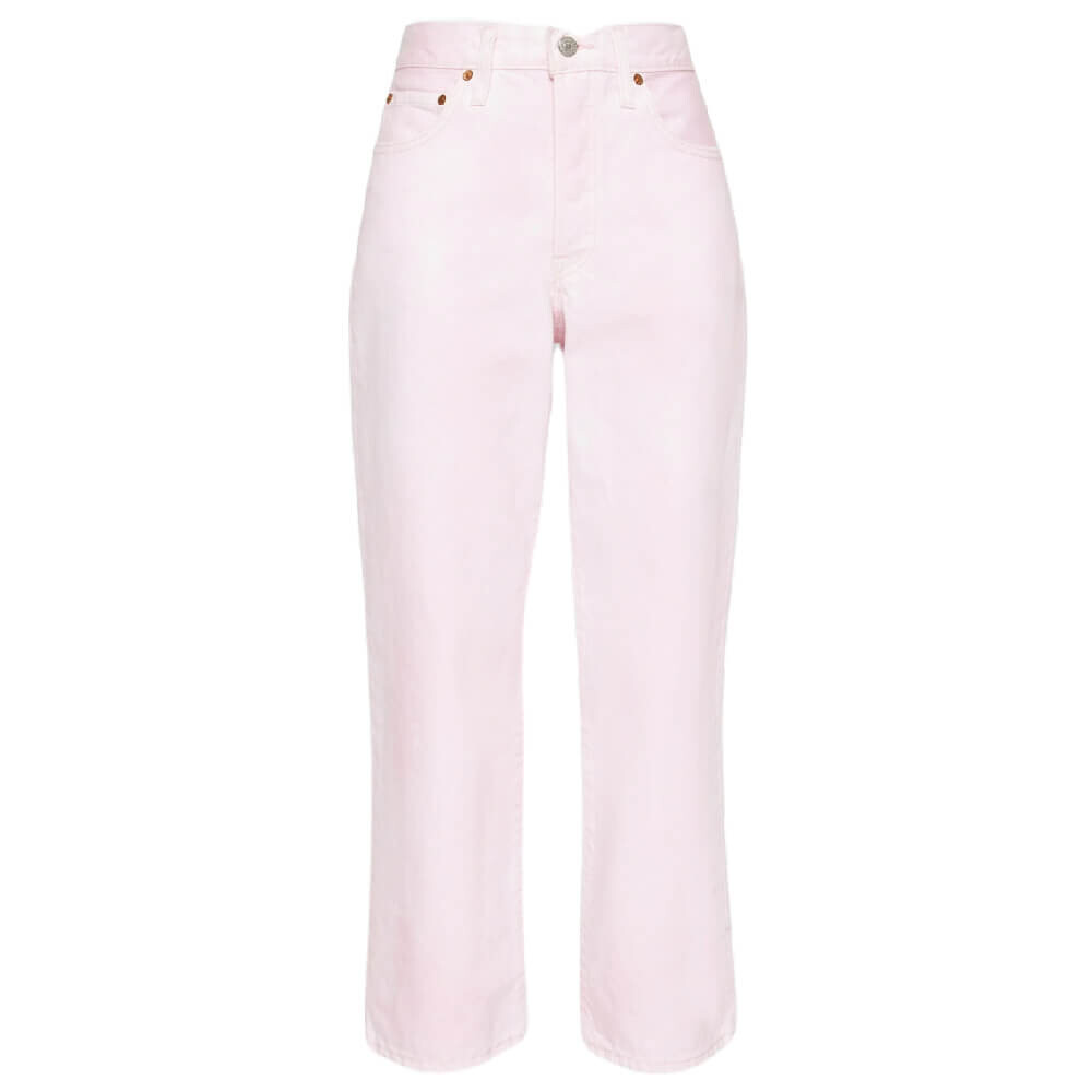 

Джинсы прямого кроя Levi's Ribcage Straight Ankle, светло-розовый