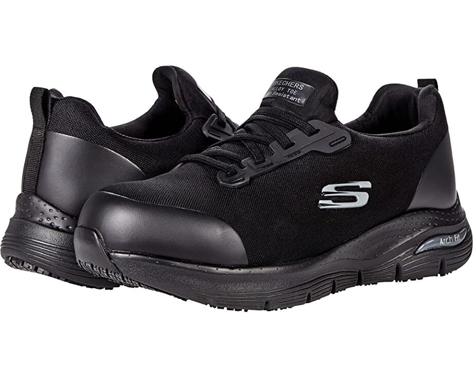 

Кроссовки Arch Fit SR - Evzan Alloy Toe SKECHERS Work, черный