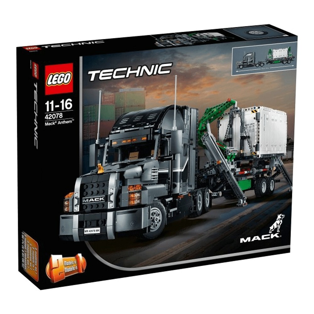 

Конструктор LEGO Technic 42078 Грузовик Mack