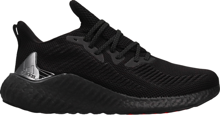 Adidas alpha cheap boost black