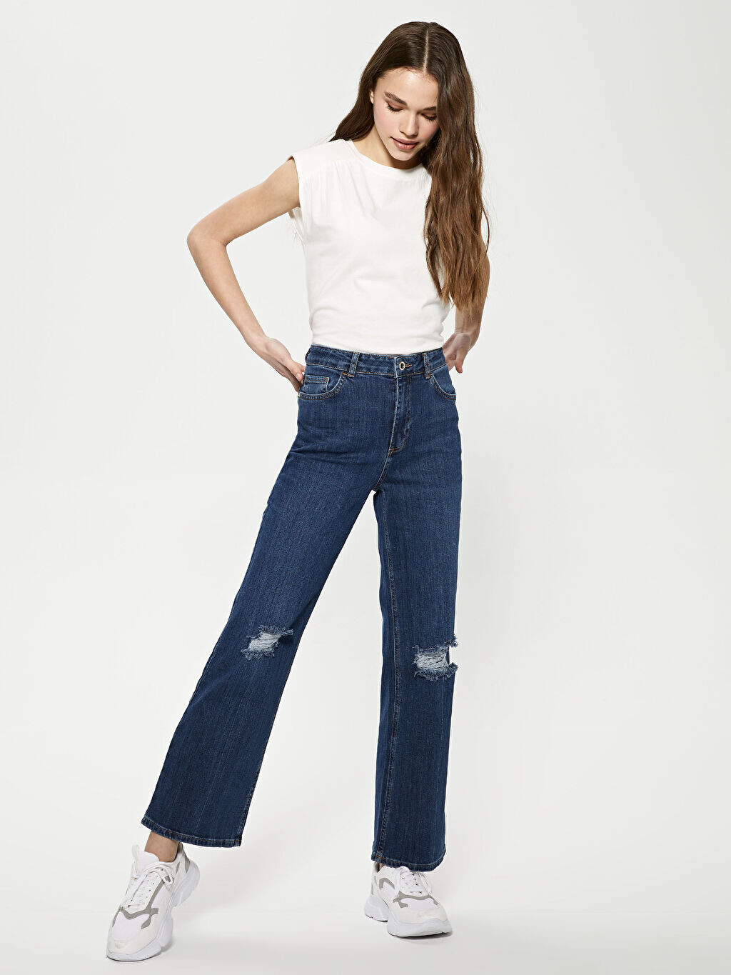 

Испанские женские джинсы Rodeo с высокой талией LCW Jeans