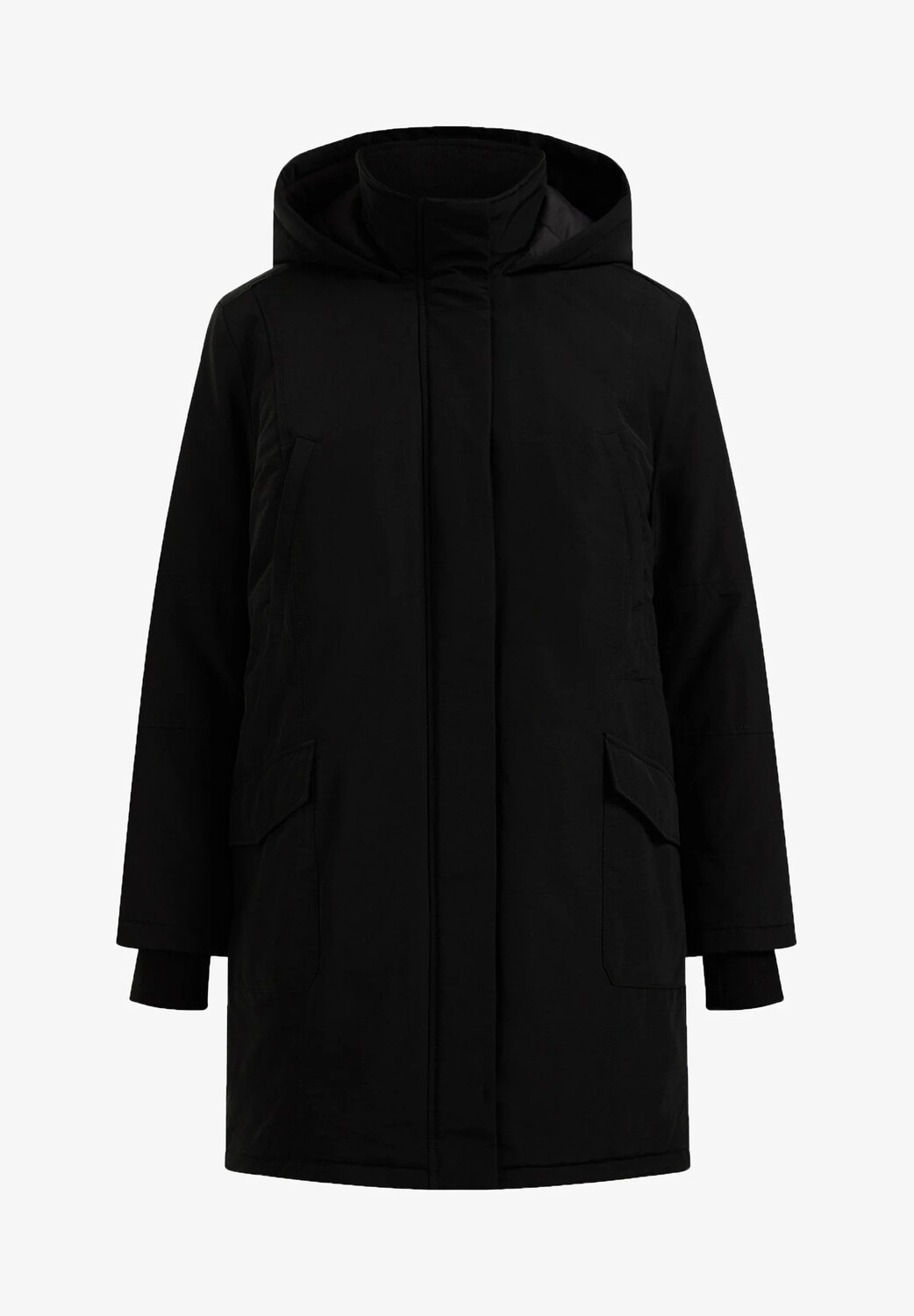 

Пальто зимнее We Fashion, черный