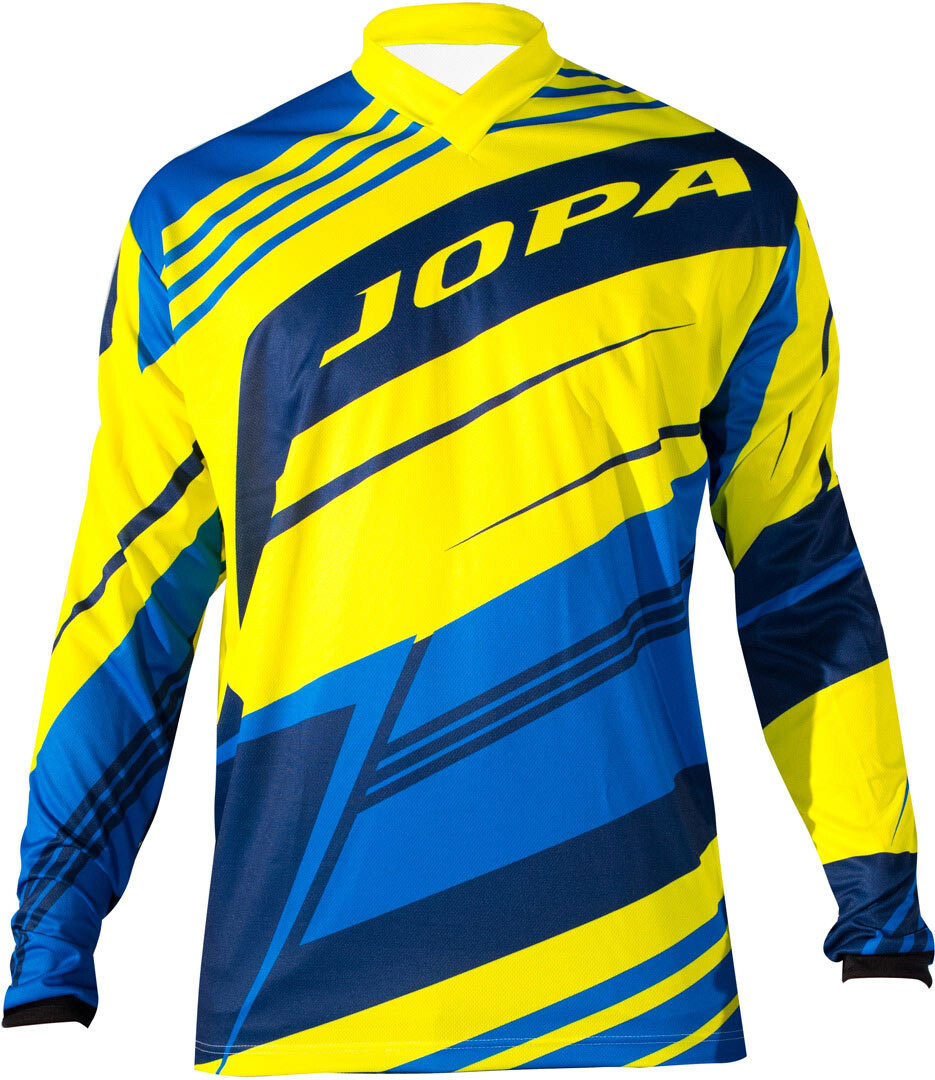 

Джерси Jopa Fixion MX/BMX, желто-синее