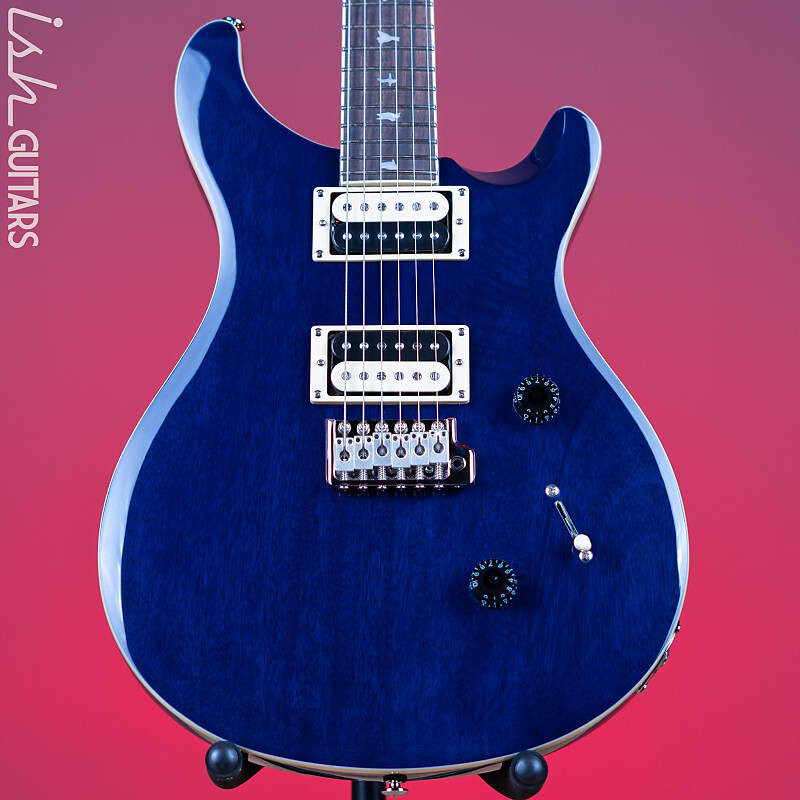 

PRS SE Standard 24 Электрогитара Translucent Blue Demo
