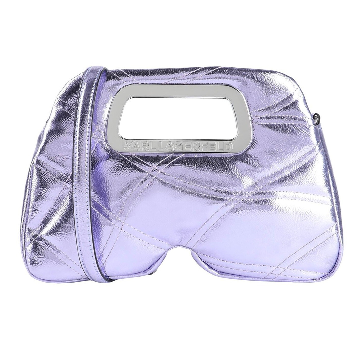 

Сумка Karl Lagerfeld K/Kloud Metallic Small, бледно-сиреневый