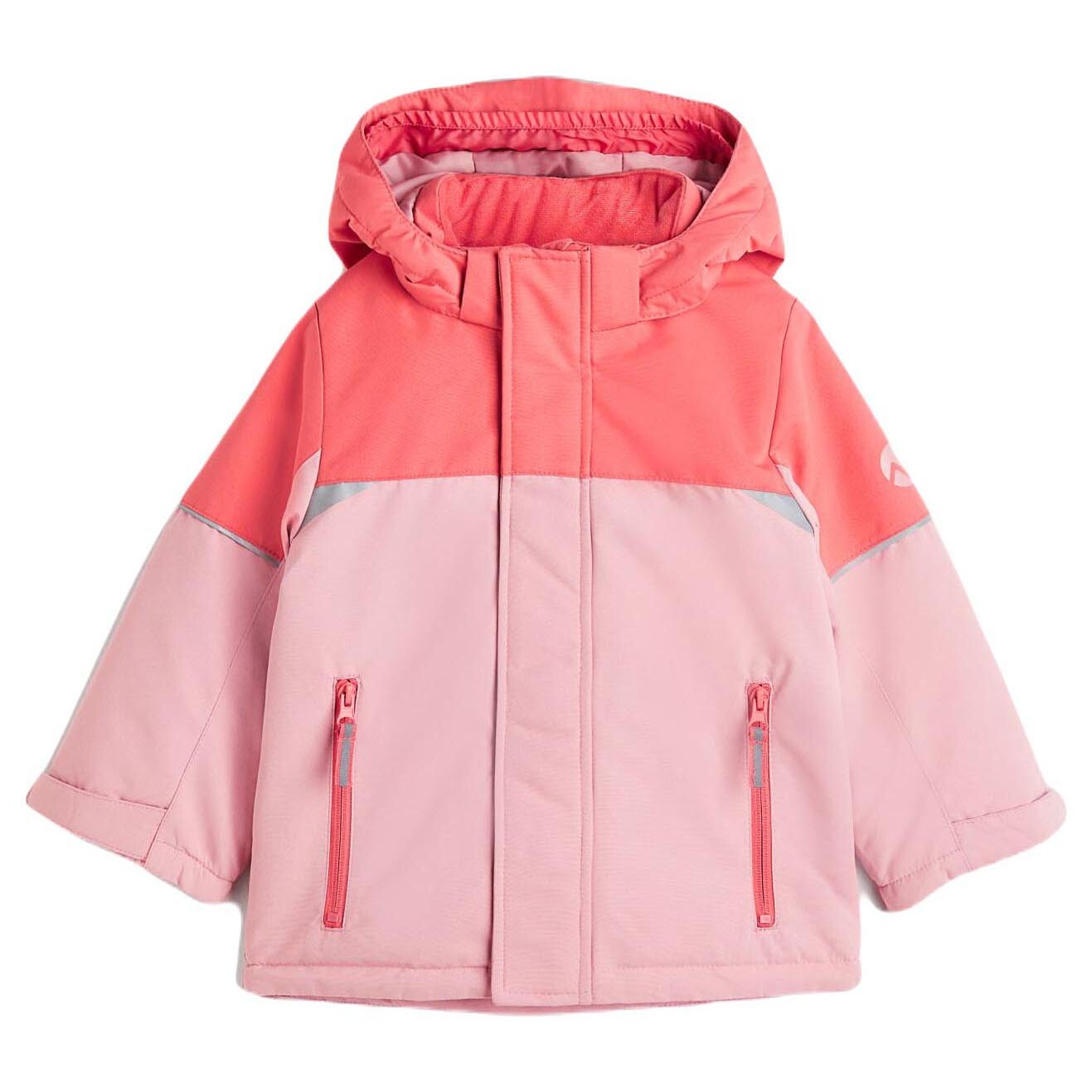 

Куртка H&M Water-resistant Padded Block Colors, светло-розовый