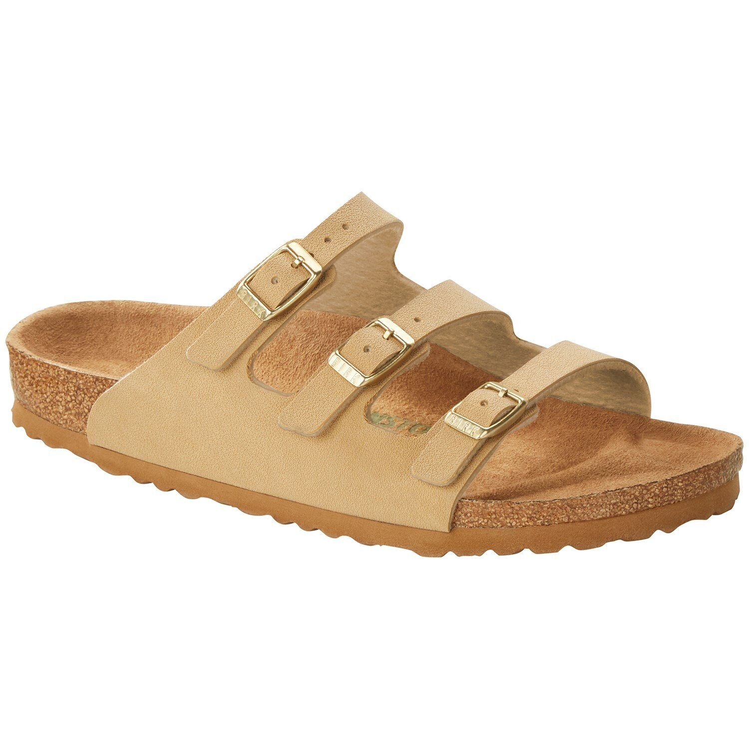 

Сандалии Birkenstock Florida Birkibuc Vegan, кремовый