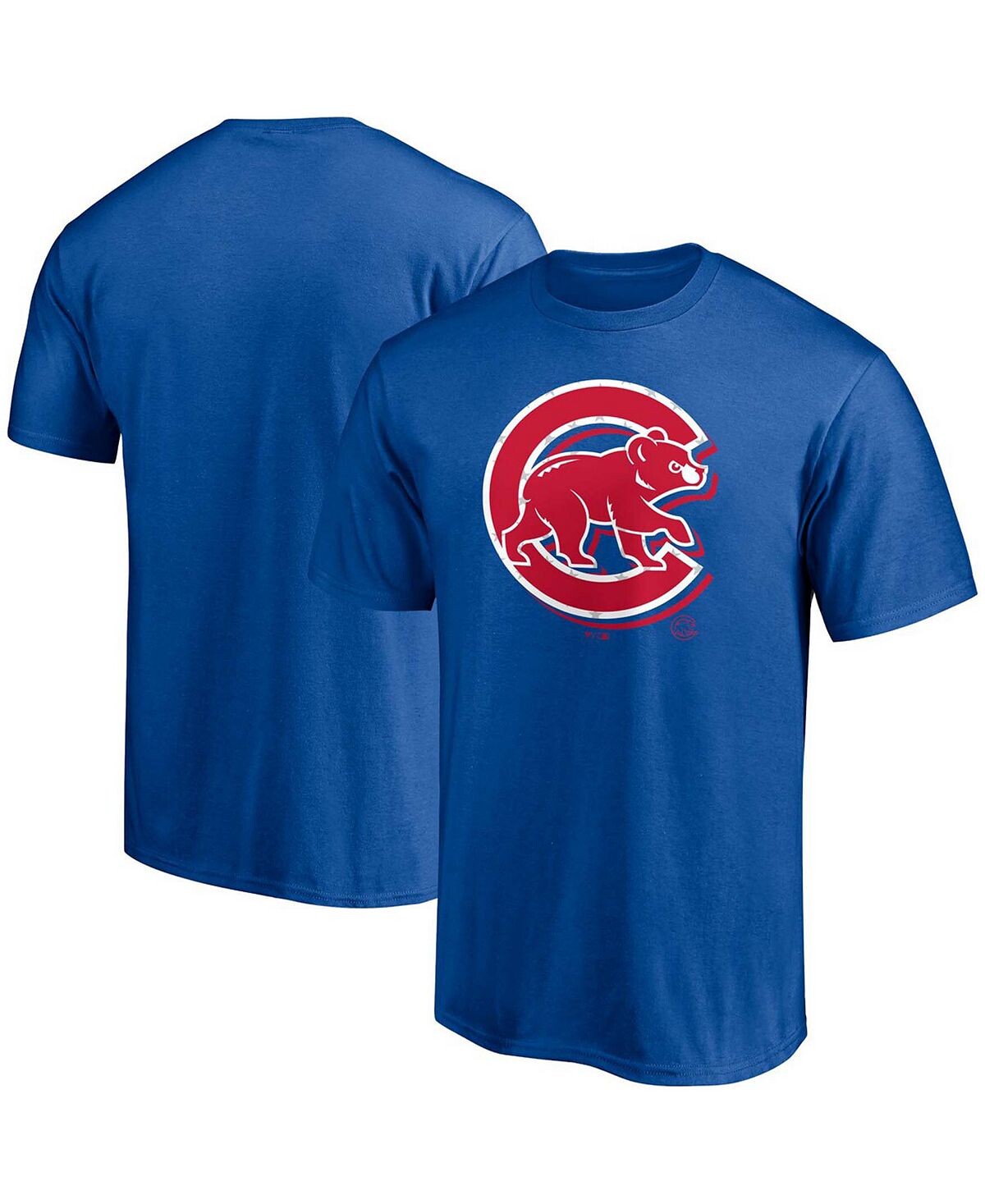 

Мужская футболка royal chicago cubs красно-белая с логотипом команды Fanatics