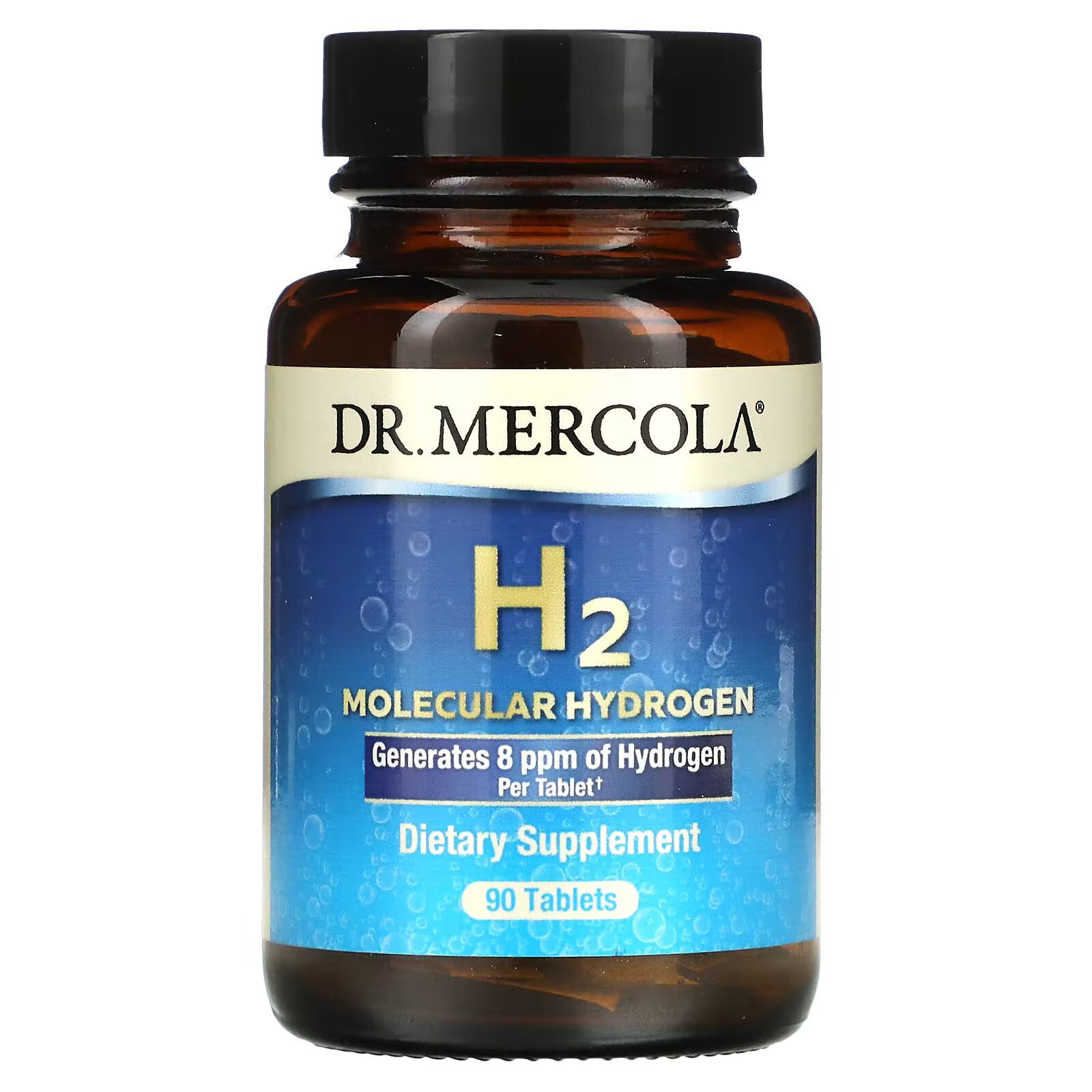 Молекулярный водород H2 Dr. Mercola, 90 таблеток