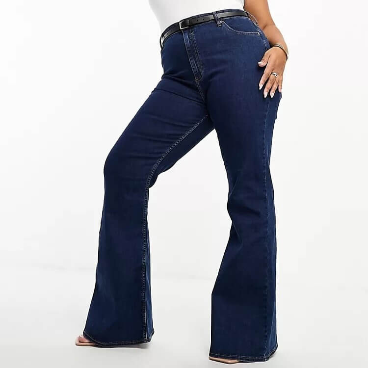 

Джинсы Asos Design Curve Power Stretch, темно-синий