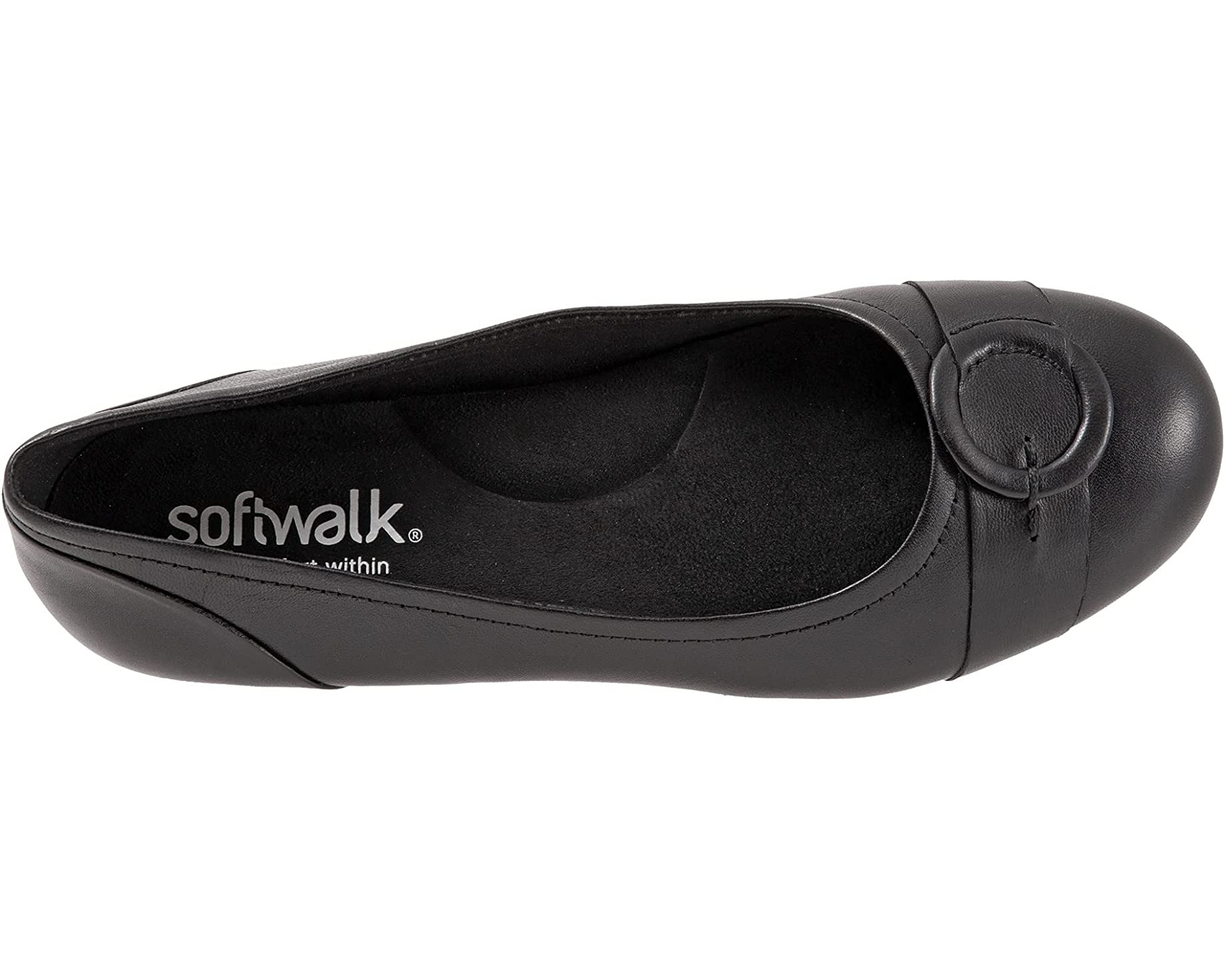 Туфли на плоской подошве Savannah SoftWalk, черный