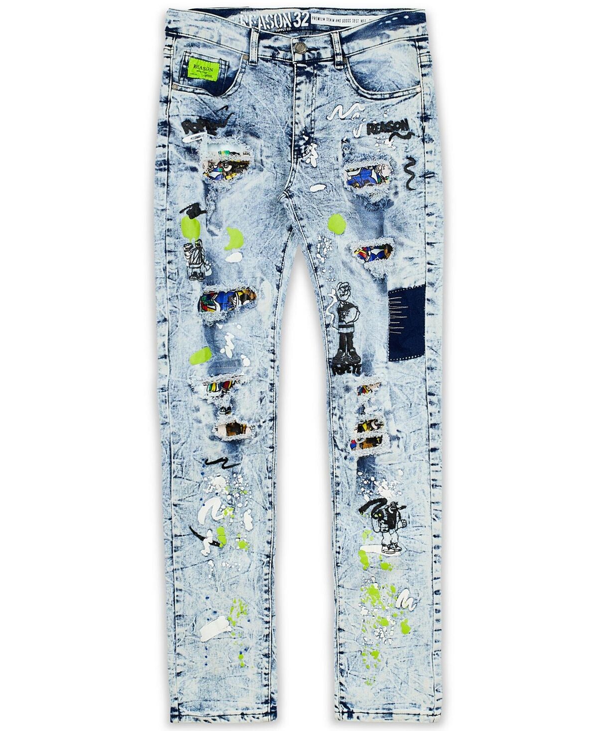 

Мужские джинсы popeye denim Reason, светло-синий