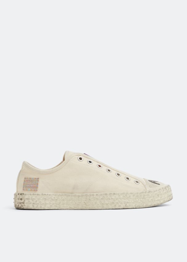 

Кроссовки ACNE STUDIOS Rainbow sneakers, белый