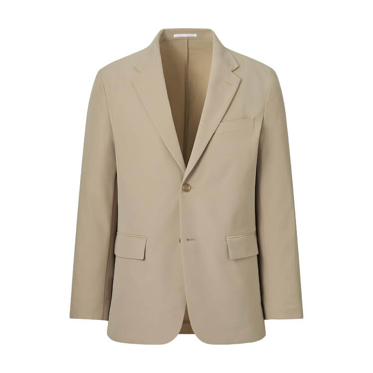 

Пиджак Uniqlo 2WAY stretch, бежевый