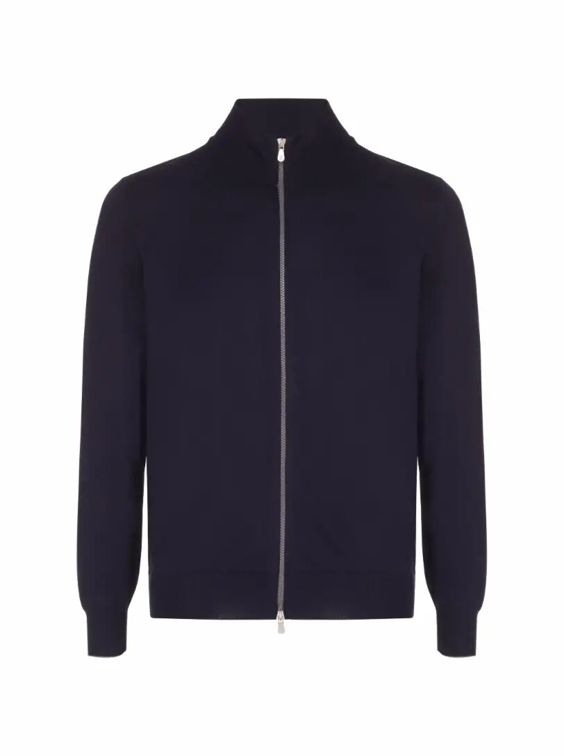 

Хлопковый кардиган на молнии Brunello Cucinelli