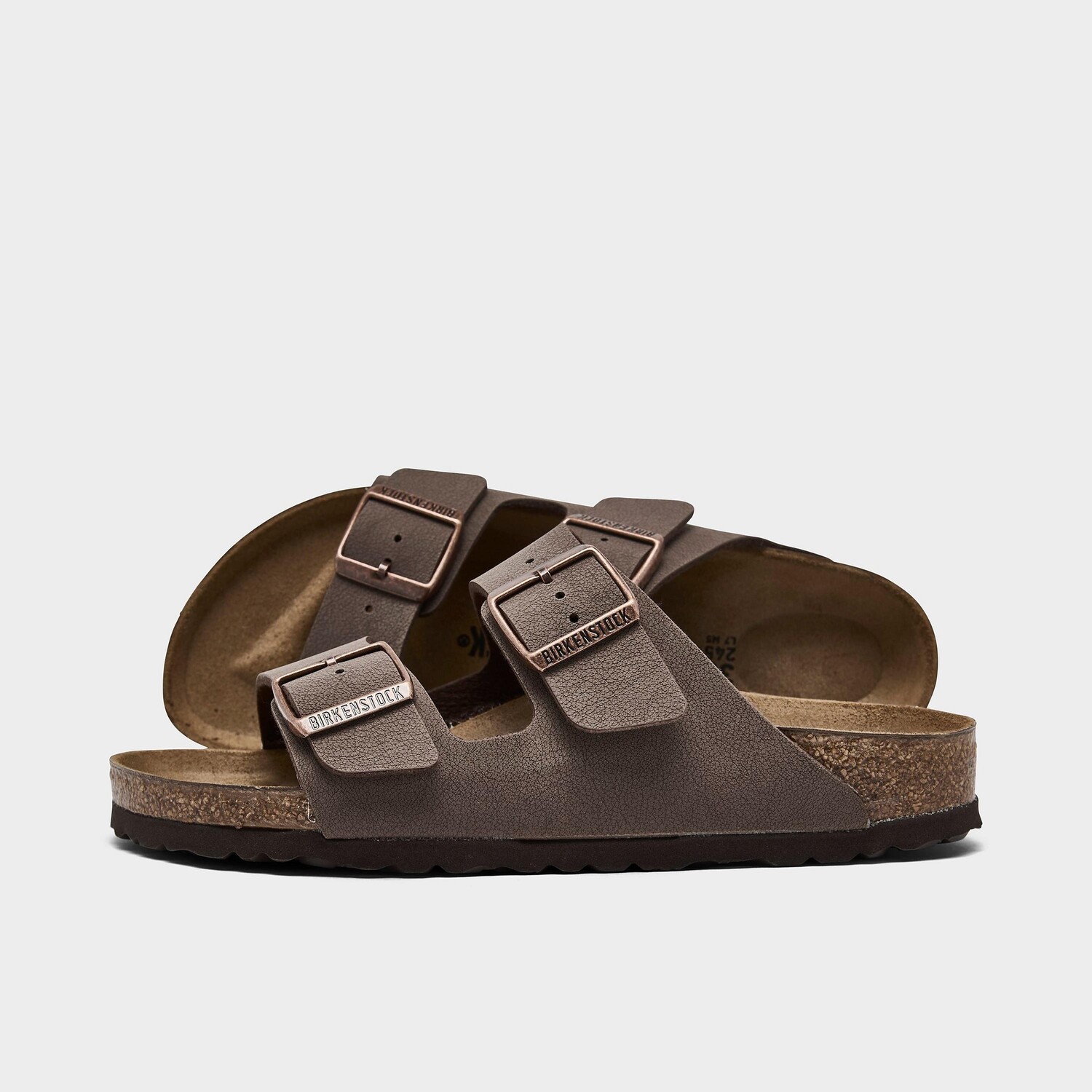 

Женские сандалии Birkenstock Arizona Birkibuc, коричневый