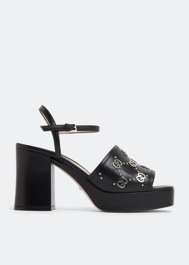 

Сандалии GUCCI Janaya sandals, черный