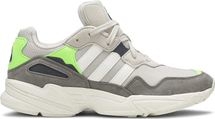 Green and white sales adidas yung