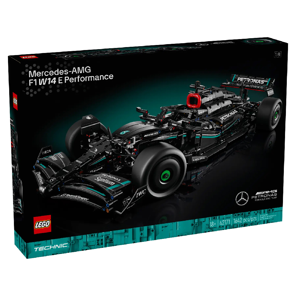 Заказать Конструктор Lego Mercedes-AMG F1 W14 E Performance 42171, 1642  детали – цены, описание и характеристики в «CDEK.Shopping»