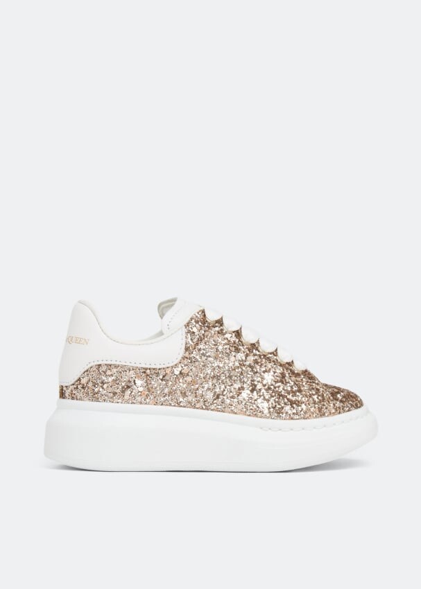

Кроссовки ALEXANDER MCQUEEN Oversized sneakers, золотой