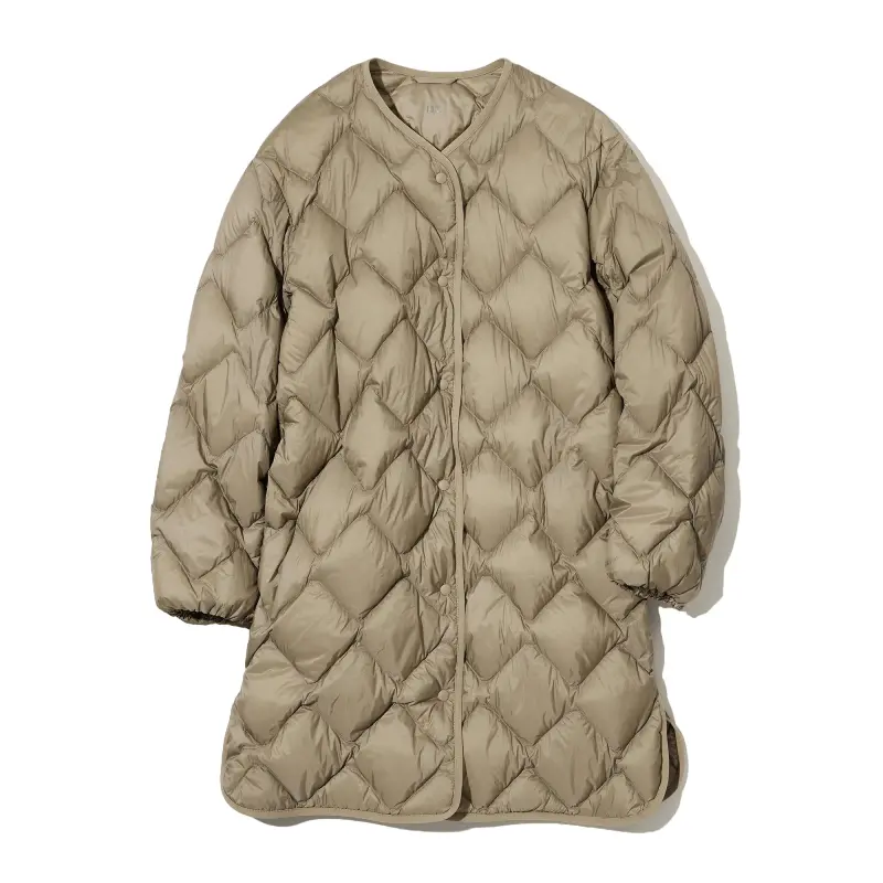 

Пальто Uniqlo Ultra light down relaxed, хаки
