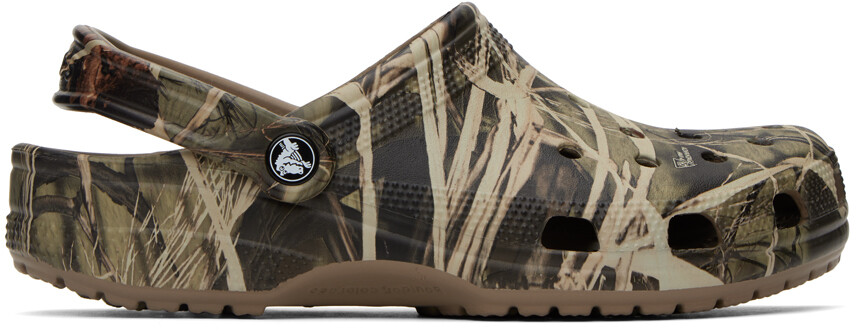 

Классические сабо Realtree V2 цвета хаки Crocs