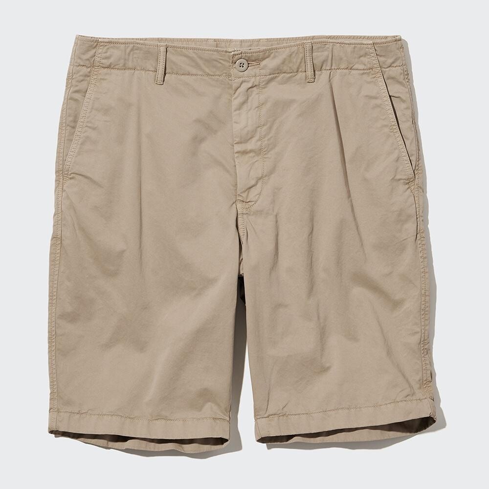 

Шорты хлопковые Uniqlo, бежевый
