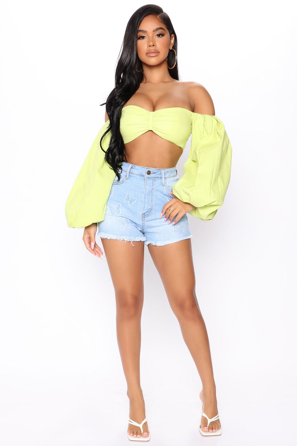 

Джинсовые шорты Fashion Nova XC31071, синий