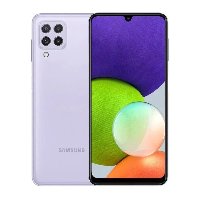 Смартфон Samsung Galaxy A22 6/128 Гб, фиолетовый – купить с доставкой ...