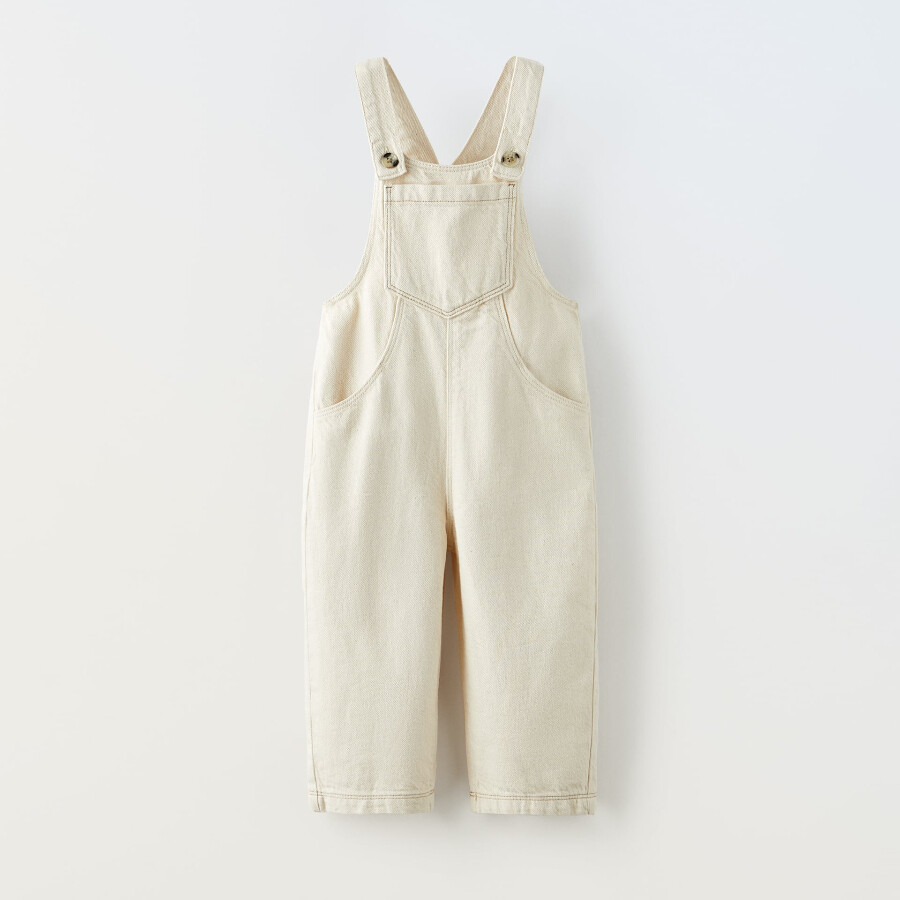 

Комбинезон для девочки Zara Twill, экрю