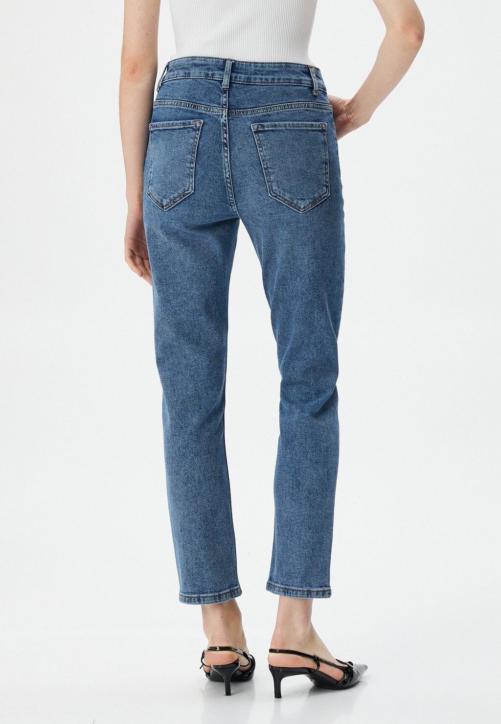 

Джинсы облегающего кроя STANDARD WAIST COMFORT STRETCH Koton, синий деним