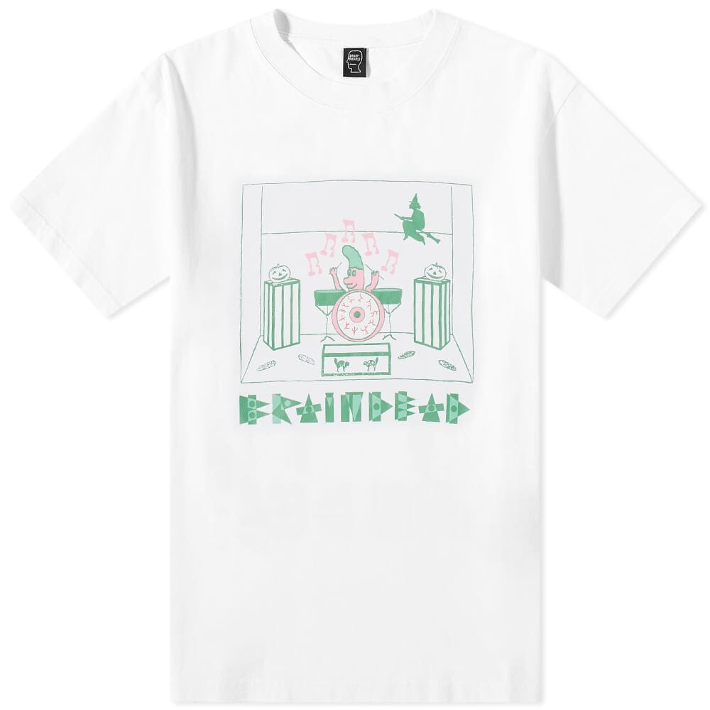 

Футболка Brain Dead Drummer Boy Tee, Белый