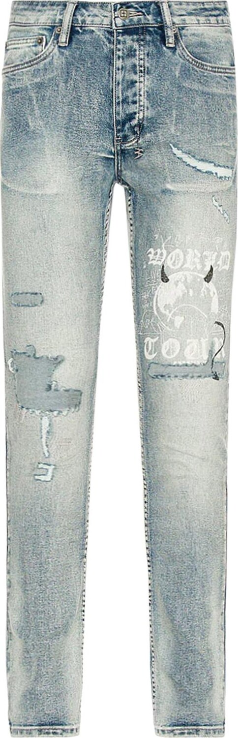 

Джинсы Ksubi Chitch Punk Devil Jean 'Denim', синий
