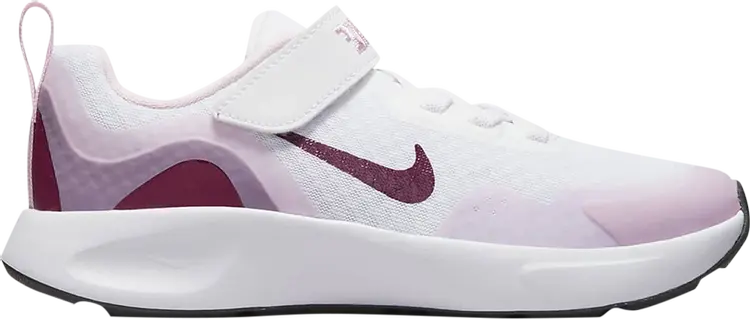 

Кроссовки Nike Wearallday PS 'White Dark Beetroot', белый