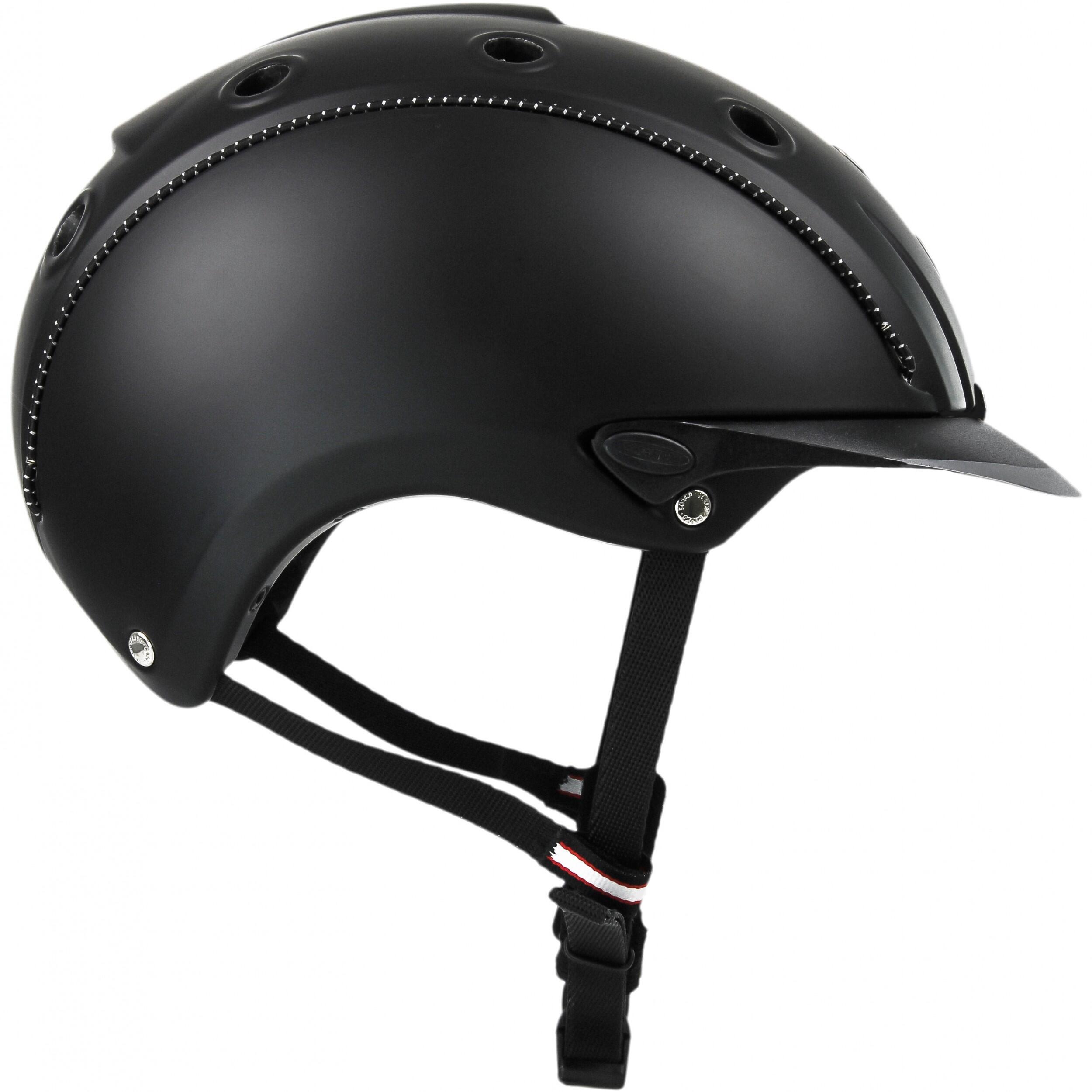 Шлем Casco для верховой езды, черный шлем для верховой езды младшего возраста классический британский защитный шлем с бриллиантами бархатный дышащий шлем