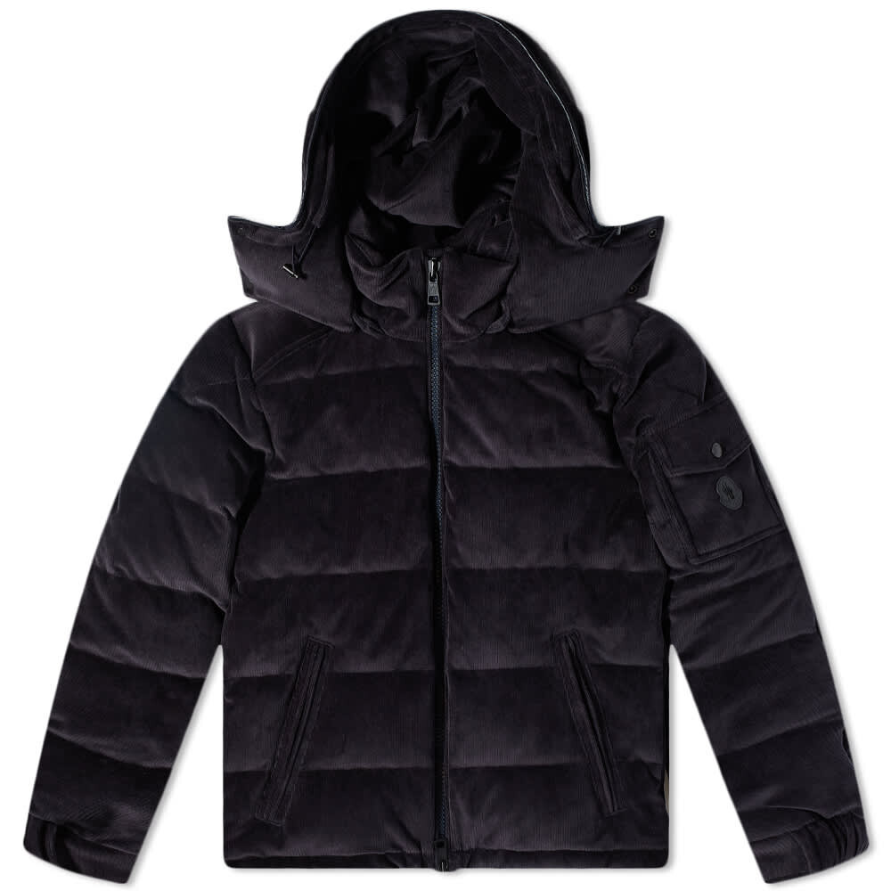 

Бархатная куртка майя Moncler, Черный