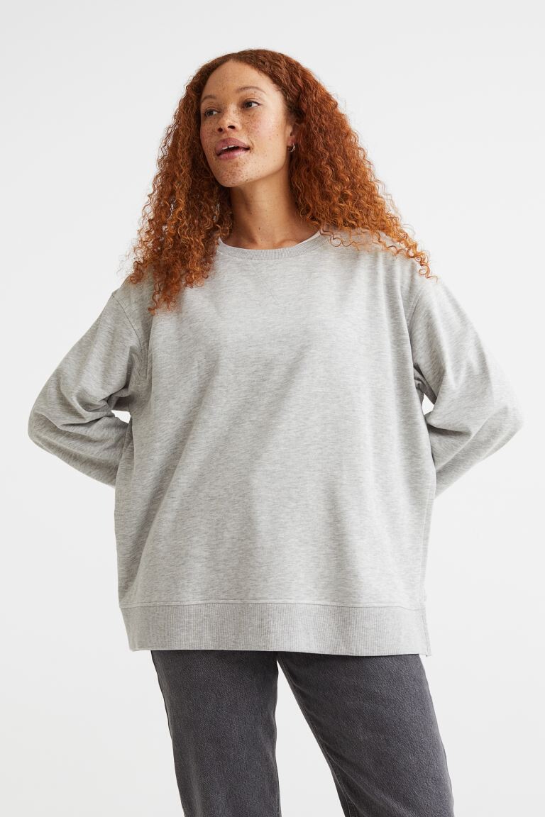 

МАМА Кофточка для грудного вскармливания H&M, светло-серый меланж