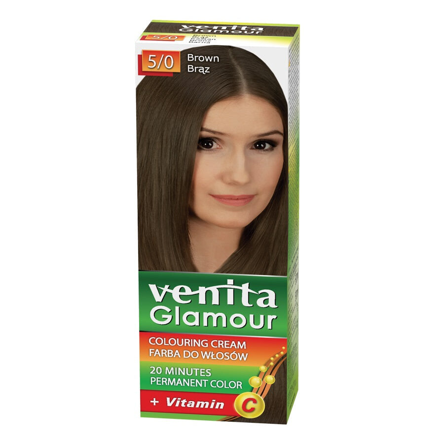

Venita Краска для волос Glamour 5/0 Бронза
