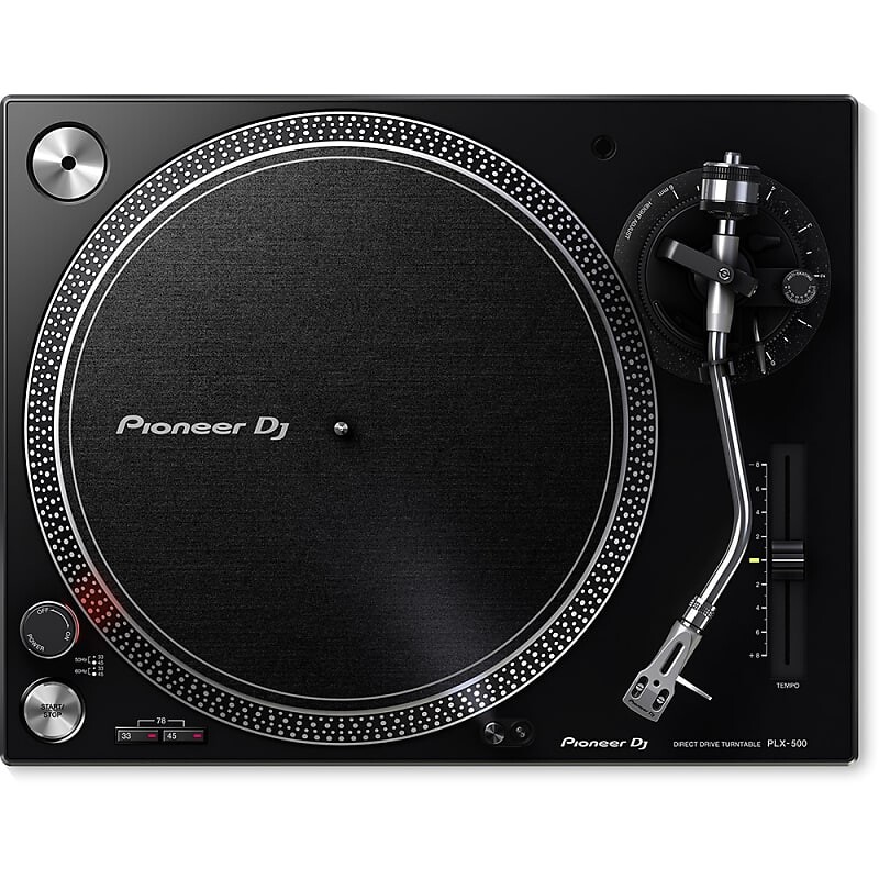 

DJ проигрыватель Pioneer PLX-500 с прямым приводом - черный PLX-500-K
