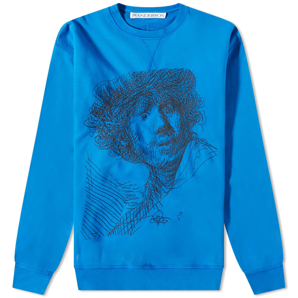 

Толстовка JW Anderson Rembrandt Embroidered Sweat