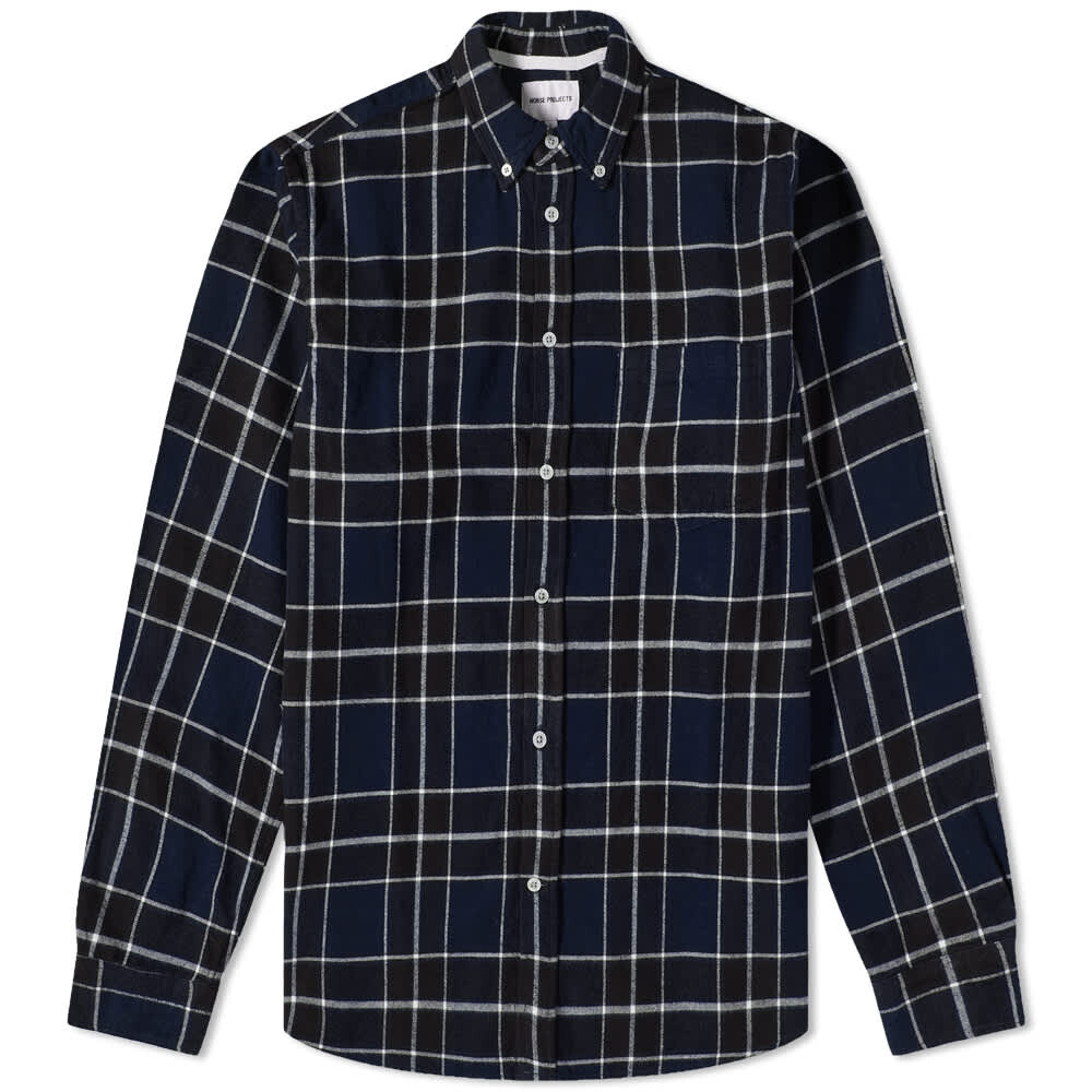 

Рубашка Norse Projects Anton Brushed Flannel Shirt