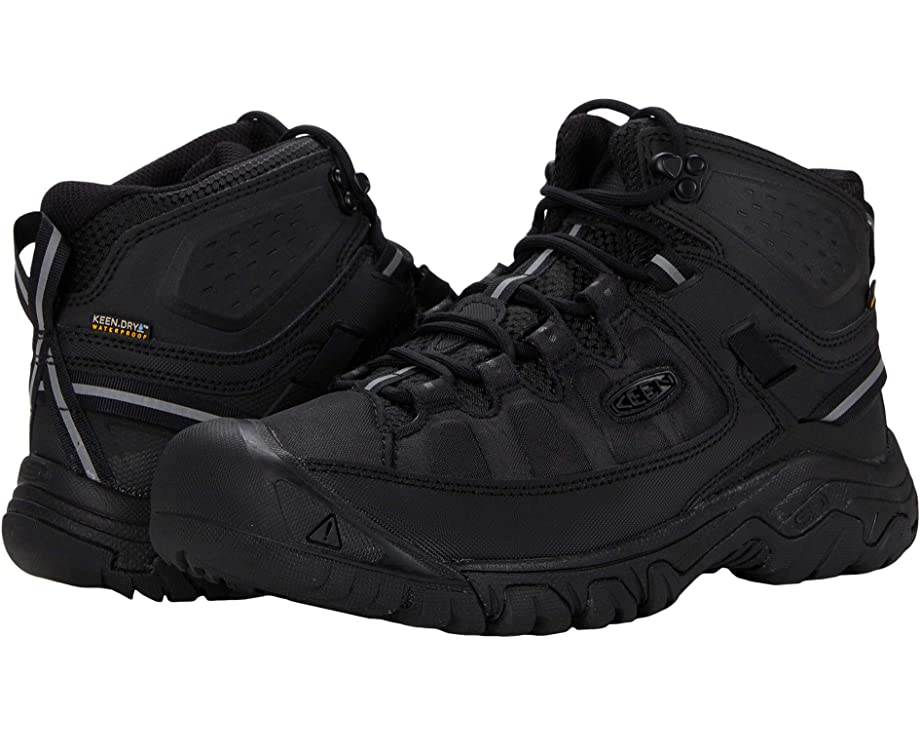 Кроссовки Targhee Exp Mid WP KEEN, черный - фото