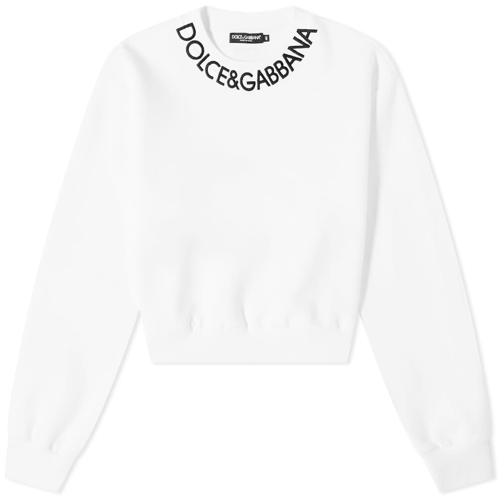 

Толстовка Dolce & Gabbana Round Neck Logo Sweat