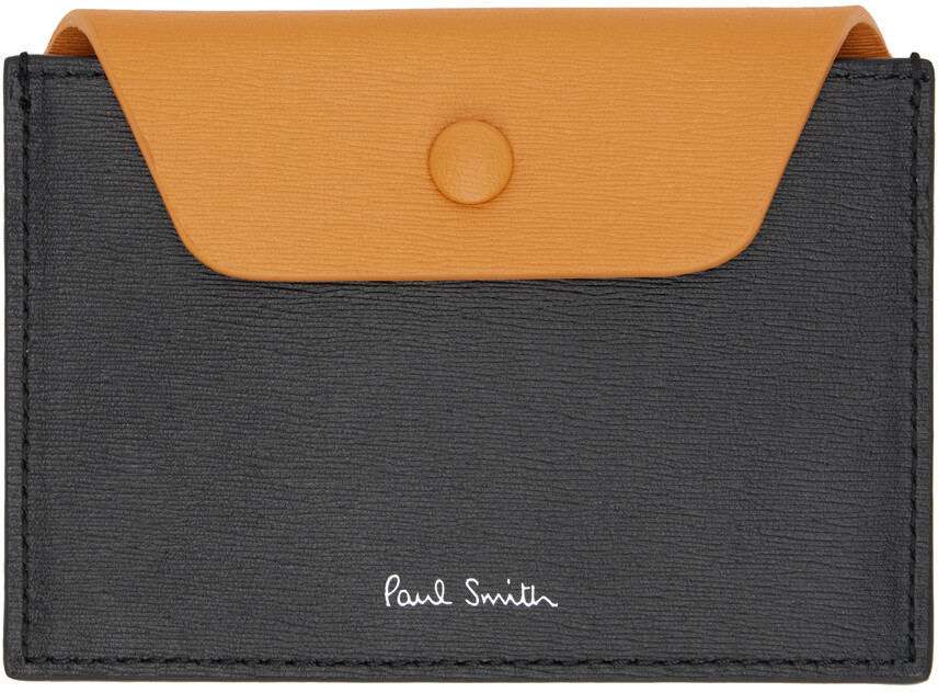 

Черный визитница-концертина Paul Smith