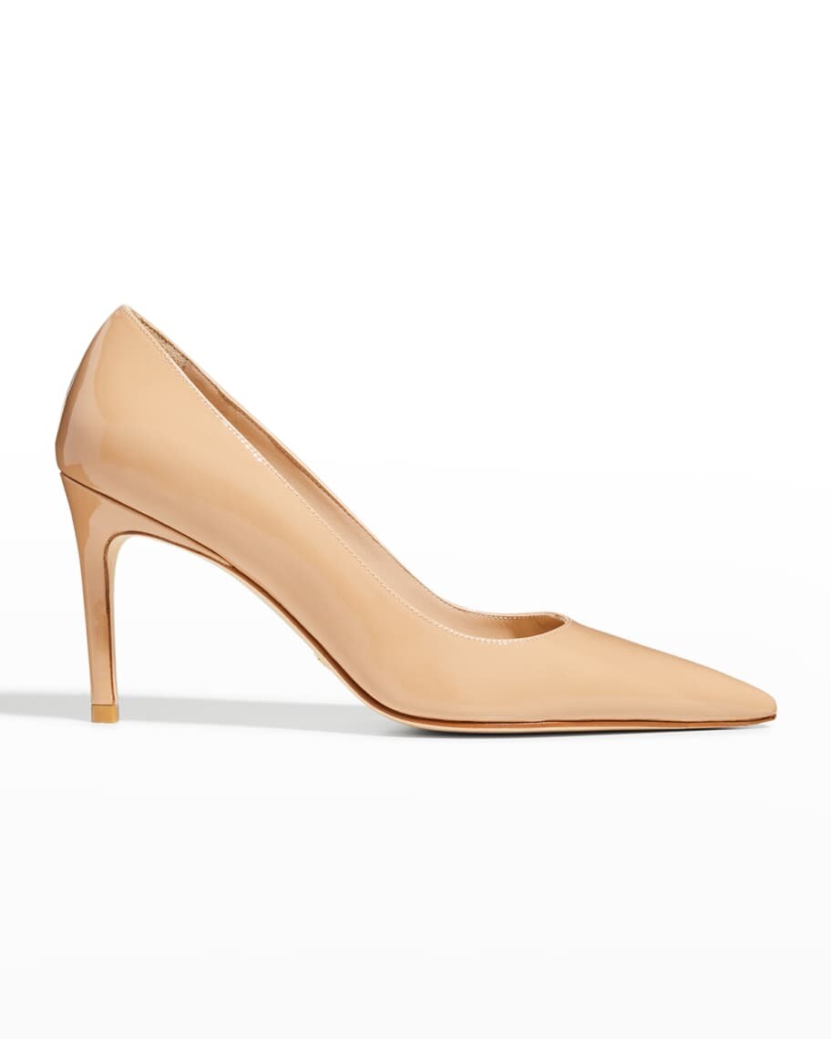 

Туфли-лодочки Stuart из лакированной кожи Stuart Weitzman